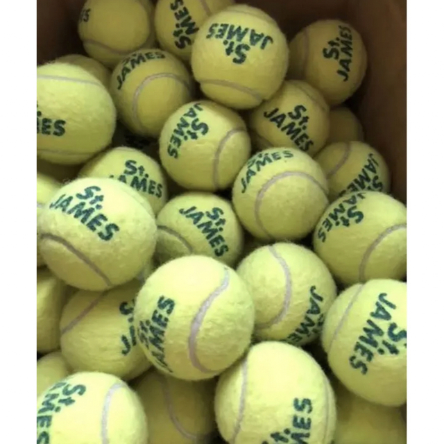 SAINT JAMES(セントジェームス)の中古　DUNLOP(ダンロップ) 硬式 テニス ボール　40球 スポーツ/アウトドアのテニス(ボール)の商品写真