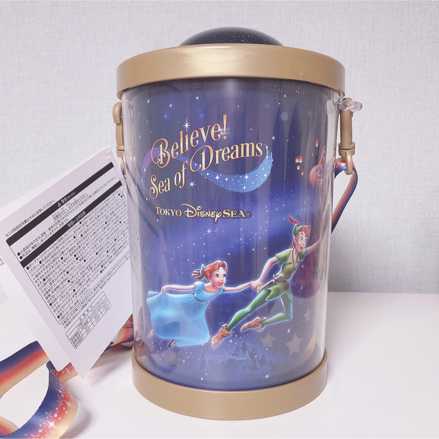 Disney(ディズニー)の「ビリーヴ！～シー・オブ・ドリームス～」ポップコーンバケット エンタメ/ホビーのおもちゃ/ぬいぐるみ(キャラクターグッズ)の商品写真
