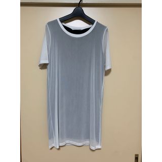 マウジー(moussy)のmoussy シースルー 半袖 Tシャツ(Tシャツ(半袖/袖なし))