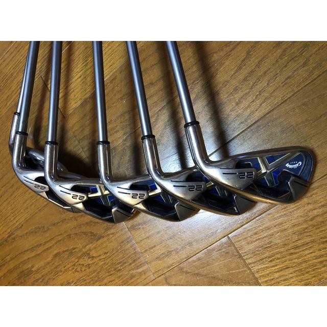 callaway キャロウェイ レディースアイアン X22 6本セット callaway キャロウェイ レディースアイアン X22 6本セット