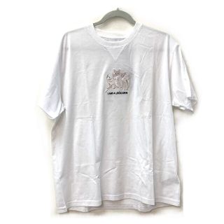 バーバリー(BURBERRY)のバーバリー BURBERRY I AM A UNICORN 8042984 バンビ オーバーサイズ 半袖Ｔシャツ コットン ホワイト 未使用(Tシャツ(半袖/袖なし))