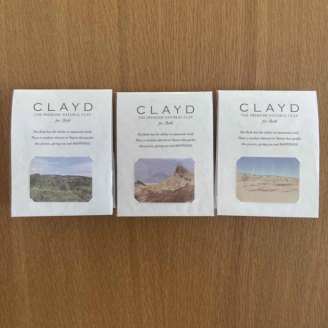 CLAYD for bath コスメ/美容のボディケア(入浴剤/バスソルト)の商品写真