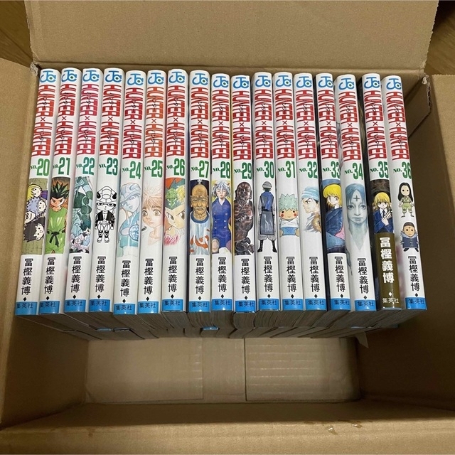 集英社(シュウエイシャ)のHUNTER×HUNTER 1〜36巻セット エンタメ/ホビーの漫画(少年漫画)の商品写真