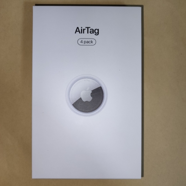 Apple(アップル)のApple AirTag アップル エアタグ 4個入りセット MX542ZP/A スマホ/家電/カメラのスマホ/家電/カメラ その他(その他)の商品写真