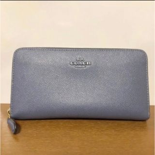 コーチ(COACH)のCOACH    コーチ　　財布　　ブルー系(財布)