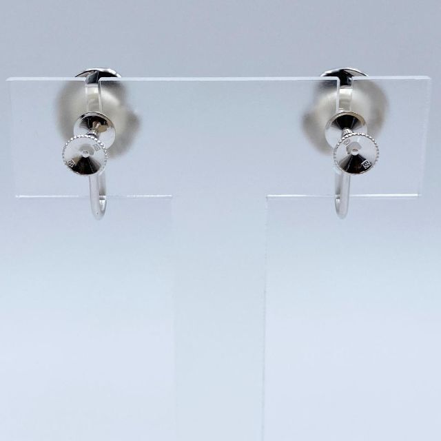 【新品同様・箱付】ミキモト ピアス イヤリング パール 真珠 7mm シルバー