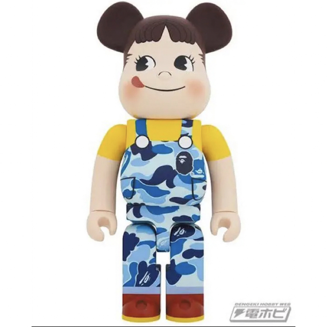 BE＠RBRICK BAPE ペコちゃん 100% & 400% ブルー