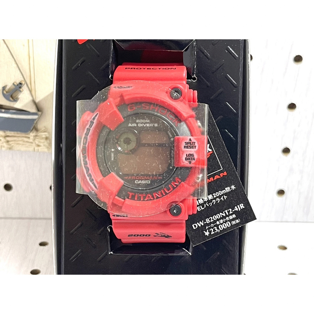 売れ筋がひ贈り物！ G-SHOCK FROGMAN 2000年特別仕様DW-8200F-4JR