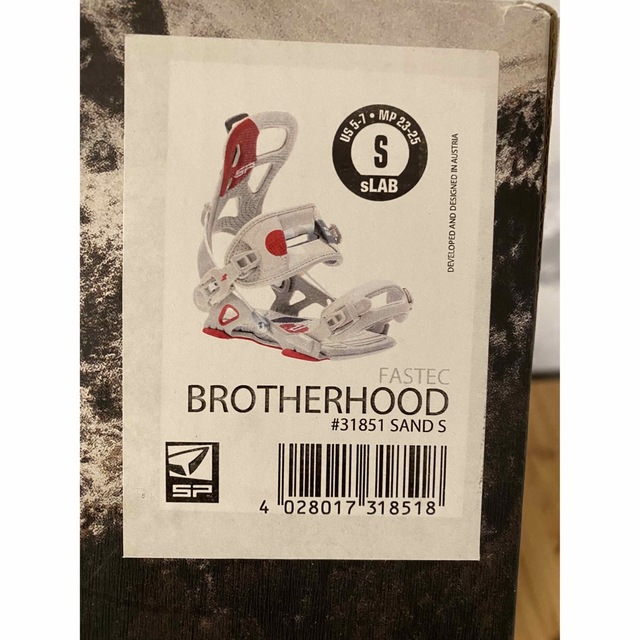 FLOW(フロー)のSP binding brotherhood バインディング　s size スポーツ/アウトドアのスノーボード(バインディング)の商品写真