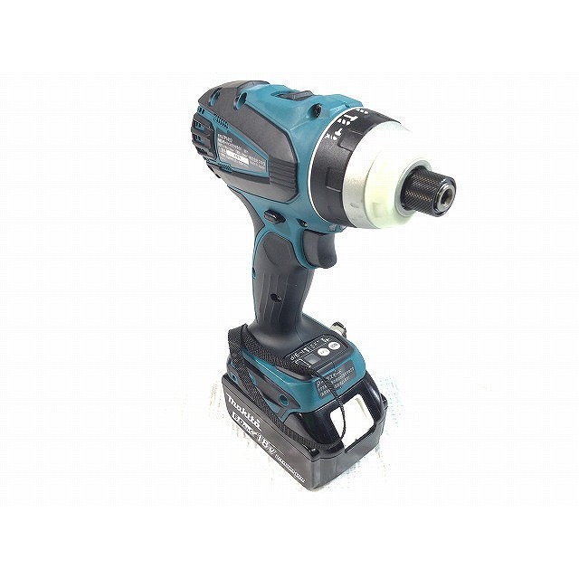 Makita(マキタ)の☆未使用品☆makita マキタ 18V 充電式インパクトドライバ TP141DRGX 青 バッテリー2個(18V 6.0Ah) 充電器 ケース付き 電動工具 62680 自動車/バイクのバイク(工具)の商品写真