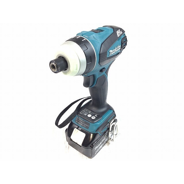 Makita(マキタ)の☆未使用品☆makita マキタ 18V 充電式インパクトドライバ TP141DRGX 青 バッテリー2個(18V 6.0Ah) 充電器 ケース付き 電動工具 62681 自動車/バイクのバイク(工具)の商品写真