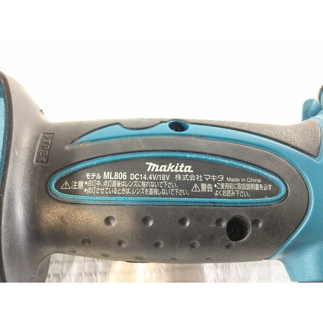 Makita(マキタ)の☆極美品☆makita マキタ 14.4V/18V 充電式LEDワークライト ML806 本体のみ 62629 自動車/バイクのバイク(工具)の商品写真