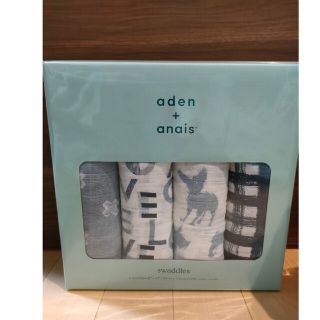 エイデンアンドアネイ(aden+anais)の新品 　未開封  エイデンアンドアネイ  スワドル(おくるみ/ブランケット)