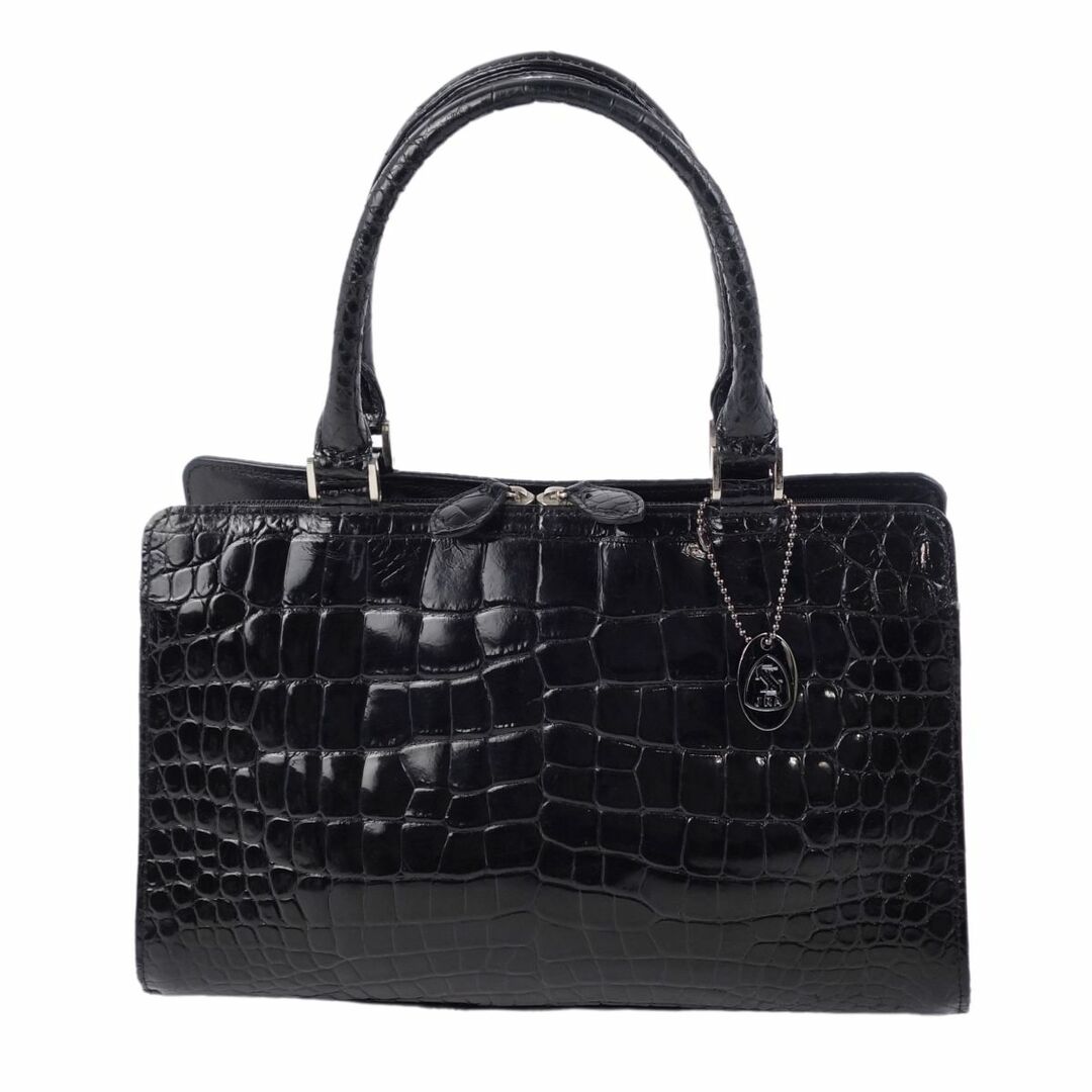 JRA クロコダイル CROCODILE バッグ ハンドバッグ シャイニークロコ