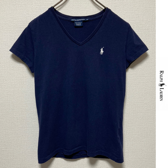 新品‼️ラルフローレン♡ シルクブレンドVネック セーター ワン
