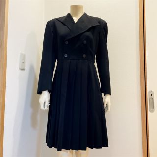 コムデギャルソン(COMME des GARCONS)の【COMME des GARCONS tricot】 切り替えプリーツワンピース(ひざ丈ワンピース)