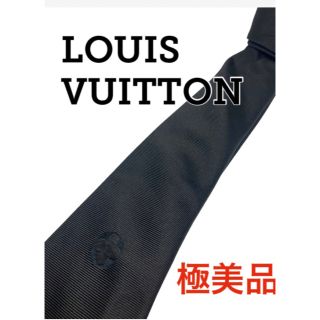 LOUIS VUITTON - LOUISVUITTON モノグラム ブラック ネクタイ ヴィトン ...