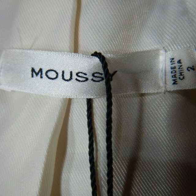 moussy(マウジー)のo5650　タグ付き　未使用　MOUSSY　パッチワーク　ボア　コート レディースのジャケット/アウター(その他)の商品写真