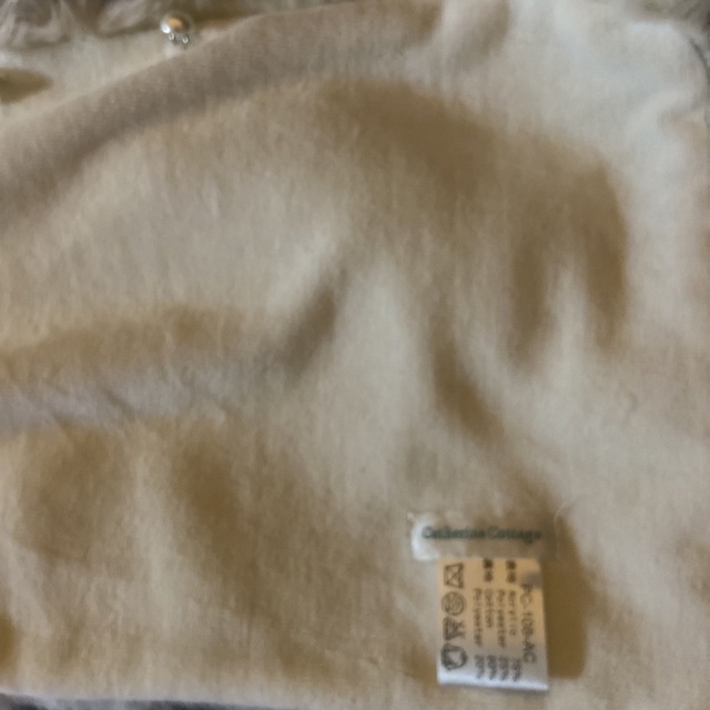 Catherine Cottage(キャサリンコテージ)のキャサリンコテージ　白色ファー　ショール キッズ/ベビー/マタニティのキッズ服女の子用(90cm~)(ドレス/フォーマル)の商品写真