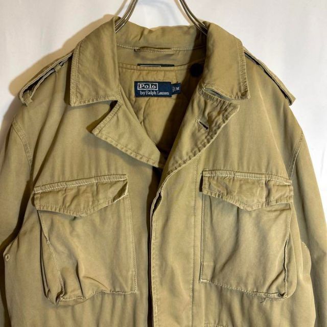 POLO RALPH LAUREN(ポロラルフローレン)のPOLO by ralph laurenミリタリージャケットサファリジャケットM メンズのジャケット/アウター(ミリタリージャケット)の商品写真