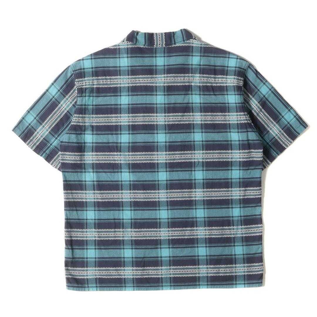 TENDERLOIN テンダーロイン シャツ オープンカラー チェック 半袖