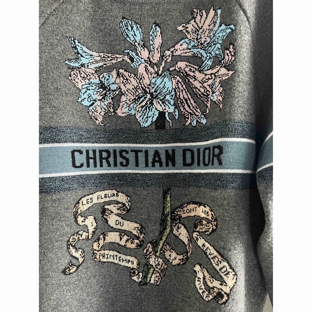 Christian Dior(クリスチャンディオール)のご予約です♡ DIOR ディオール カシミア ジャガードニット 未使用 レディースのトップス(ニット/セーター)の商品写真