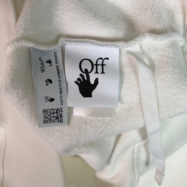 OFF-WHITE(オフホワイト)のオフホワイト バブルアロー クルーネック スウェット ホワイト sizeS メンズのトップス(スウェット)の商品写真