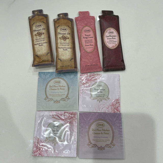 SABON(サボン)のサボン　サンプルセット【おまけ付き】 コスメ/美容のキット/セット(サンプル/トライアルキット)の商品写真