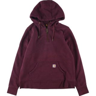 カーハート(carhartt)の古着 カーハート Carhartt スウェットハーフジップパーカー メンズXS /eaa297318(スウェット)