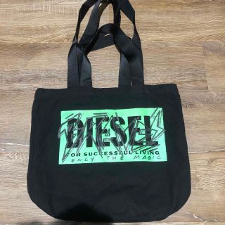 ディーゼル(DIESEL)のDIESEL トートバッグ 黒×緑(トートバッグ)