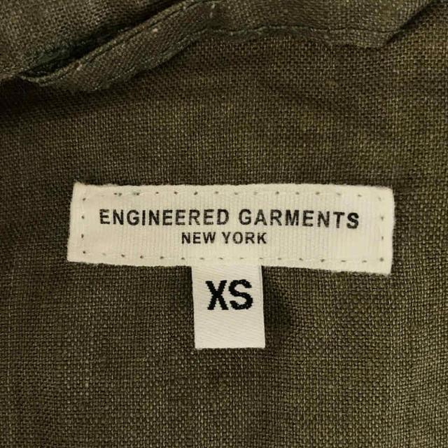 Engineered Garments(エンジニアードガーメンツ)のEngineered Garments / エンジニアドガーメンツ | Lt Parka - Coated Linen コーティングリネン ライトパーカー ジャケット | XS | カーキ | メンズ メンズのジャケット/アウター(その他)の商品写真