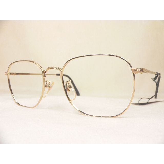 JHANE BARNES ヴィンテージ 眼鏡 フレーム スクエア 彫金模様 メンズのファッション小物(サングラス/メガネ)の商品写真