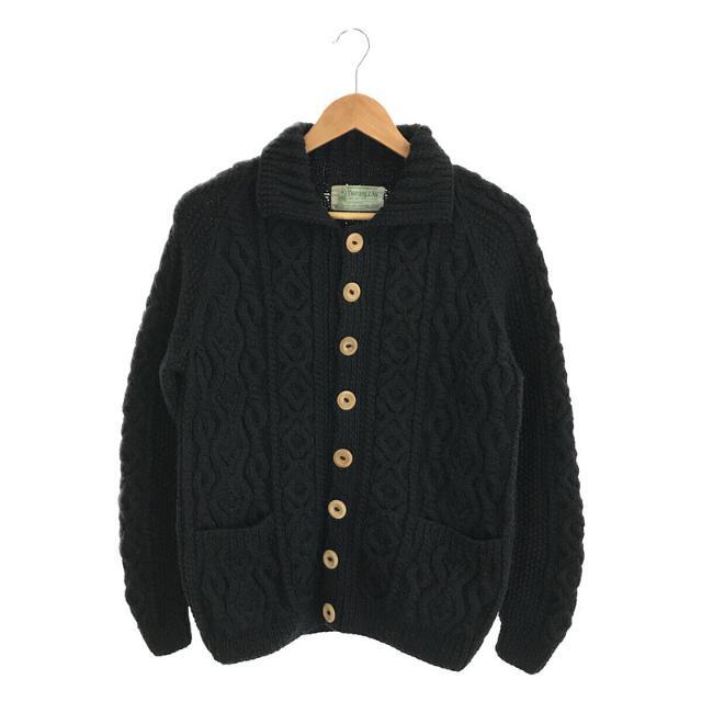 INVERALLAN / インバーアラン | 3A LUMBER CARDIGAN 緑タグ アランニット カーディガン | ネイビー | メンズ |  フリマアプリ ラクマ