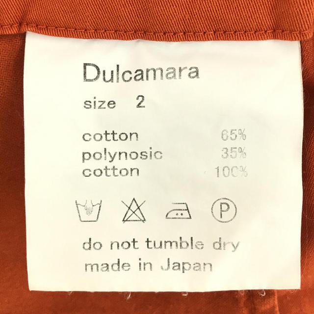 Dulcamara(ドゥルカマラ)のDulcamara / ドゥルカマラ | コットン ワイド テーパード イージー スラックス パンツ | 2 | オレンジ | メンズ メンズのパンツ(その他)の商品写真