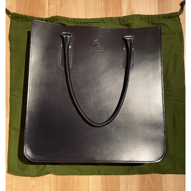 GLENROYAL グレンロイヤル ブライドルレザートートバッグ ネイビー www