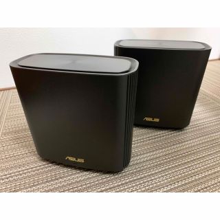 エイスース(ASUS)のASUS ZenWiFi AX (XT8) (黒) 2 パック (PC周辺機器)