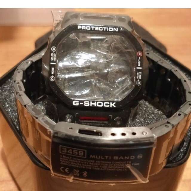 G-SHOCK(ジーショック)のG-SHOCK ジーショック 5600系 カスタム用パーツ フルメタルセット メンズの時計(金属ベルト)の商品写真