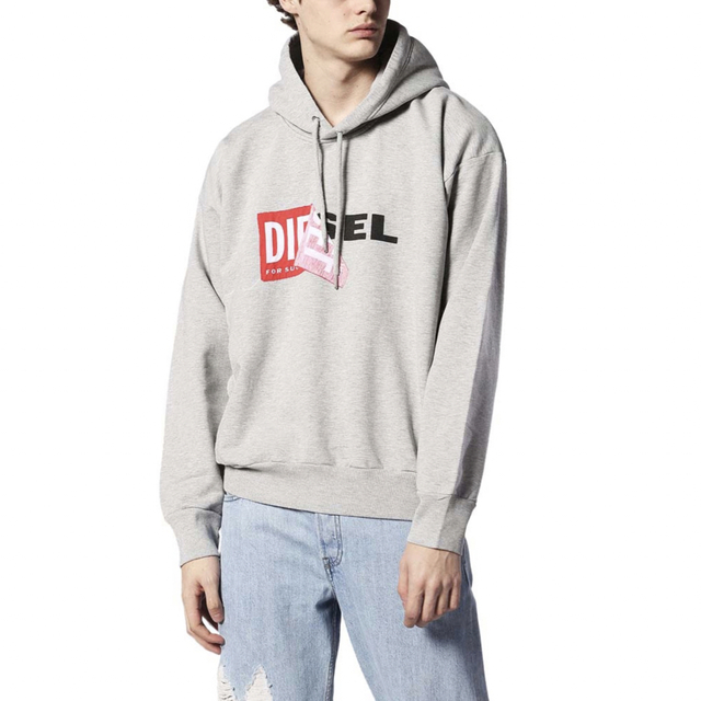 DIESEL 新品未使用　XLサイズ　ビッグサイズ　パーカー　ディーゼル