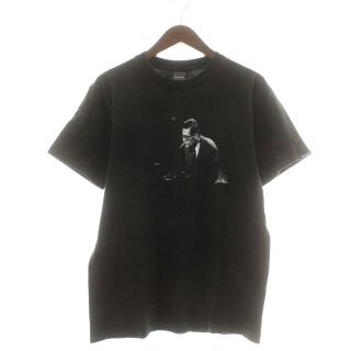 アップルバム(APPLEBUM)のアップルバム Tシャツ カットソー 半袖 クルーネック プリント M 黒(Tシャツ/カットソー(半袖/袖なし))