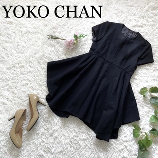 YOKO CHAN - 定番カラー♪ヨーコチャン/フレアワンピース☆ギャザー の