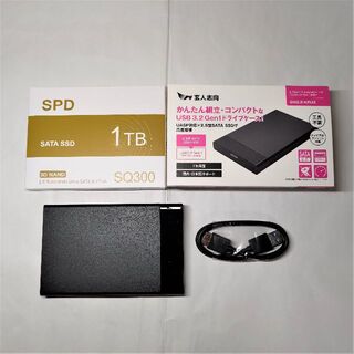 PlayStation4 - 新品　高速　USB3.0外付けSSD 1TB 　パソコン、テレビ、PS4・5対応