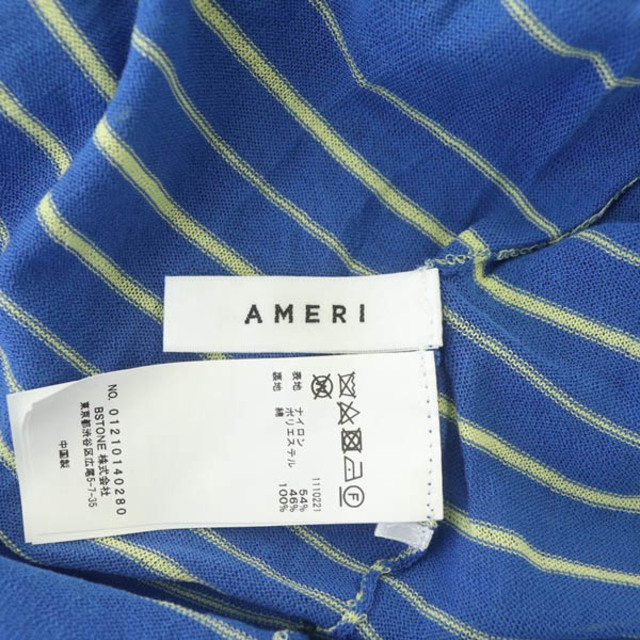 Ameri VINTAGE(アメリヴィンテージ)のアメリヴィンテージ SIMPLE DOUBLE COLOR CHECK TOP レディースのトップス(カットソー(長袖/七分))の商品写真