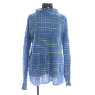 アメリヴィンテージ(Ameri VINTAGE)のアメリヴィンテージ SIMPLE DOUBLE COLOR CHECK TOP(カットソー(長袖/七分))