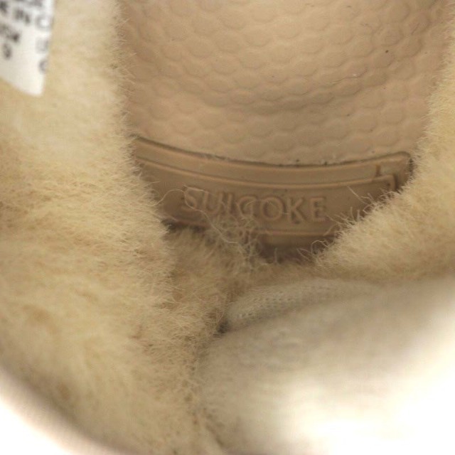 suicoke(スイコック)のスイコック アパルトモン取扱い ムートン サボ MOUTON 25cm ベージュ レディースの靴/シューズ(その他)の商品写真