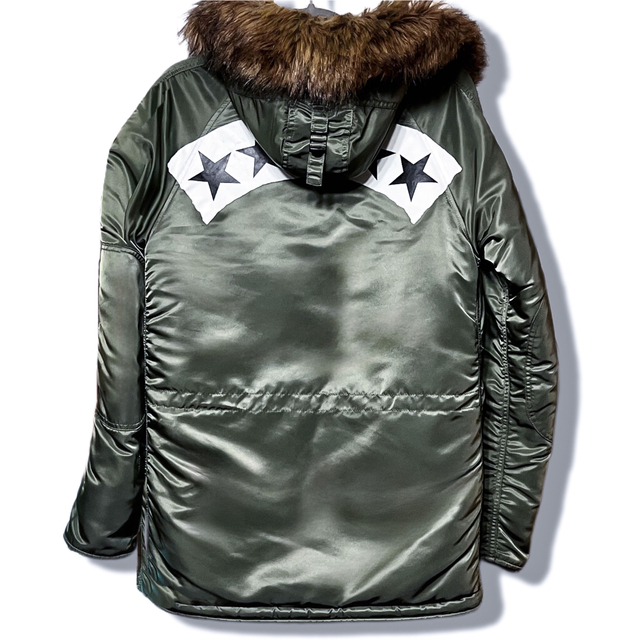 ALPHA INDUSTRIES(アルファインダストリーズ)の超希少★【glamb✖️ ALPHA INDUSTRIES】コラボN-3B メンズのジャケット/アウター(フライトジャケット)の商品写真