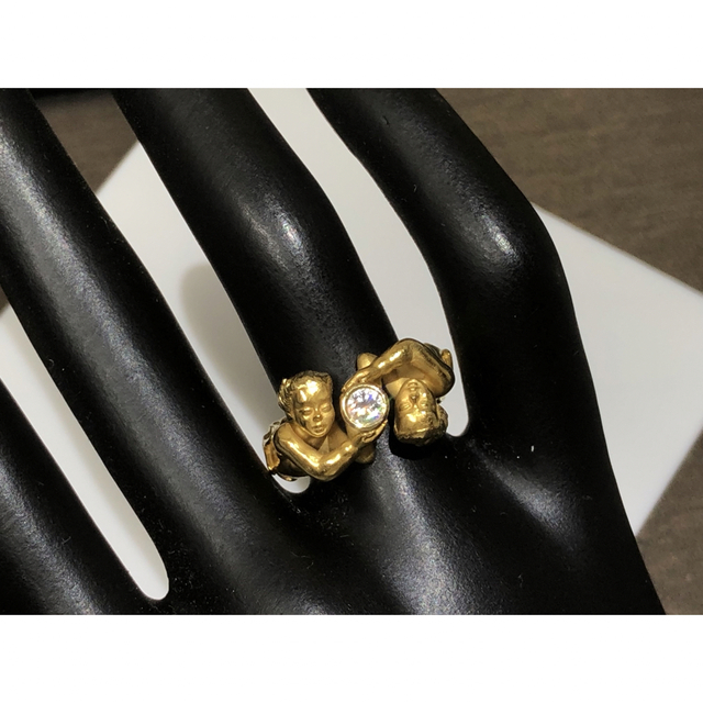 高価値】 カレライカレラ ダイヤ リング K18YG 11# リング(指輪