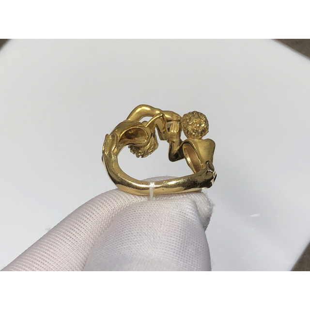 高価値】 カレライカレラ ダイヤ リング K18YG 11# リング(指輪