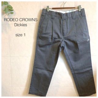 ロデオクラウンズ(RODEO CROWNS)のRodeo Crown x Dickies グレーカジュアルパンツ(カジュアルパンツ)