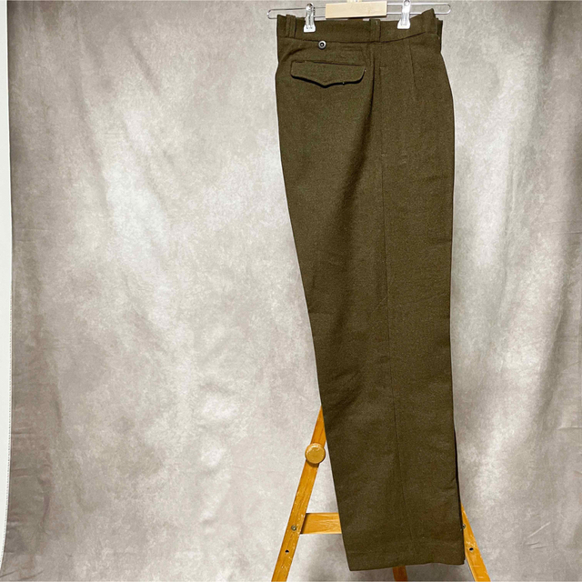 MILITARY - 50sフランス軍 実物 デッドストック M52 ツータック ウール