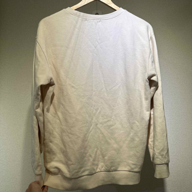 GUESS(ゲス)のGUESS トレーナー Sサイズ ベージュ メンズのトップス(Tシャツ/カットソー(七分/長袖))の商品写真